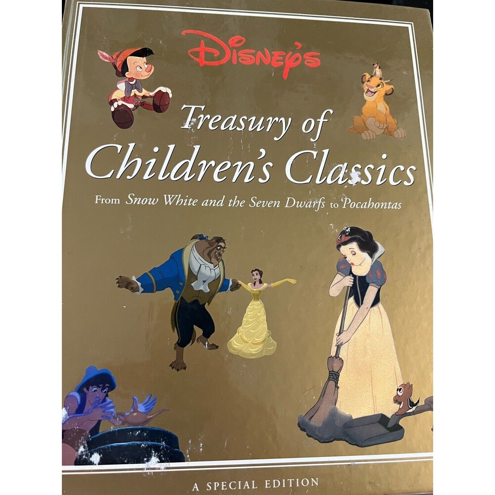 Disney's Vintage Children's Classics From Snow White To Pocahontas